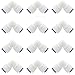 Produktbild CESFONJER 12 PCS Adapter Fitting Verbindungsstück, RO Wasserfilter Fitting, 6,35mm (1/4") Pushfit gerade Stecker für Wasserrohr, drücken, Kühlschrankschlauch