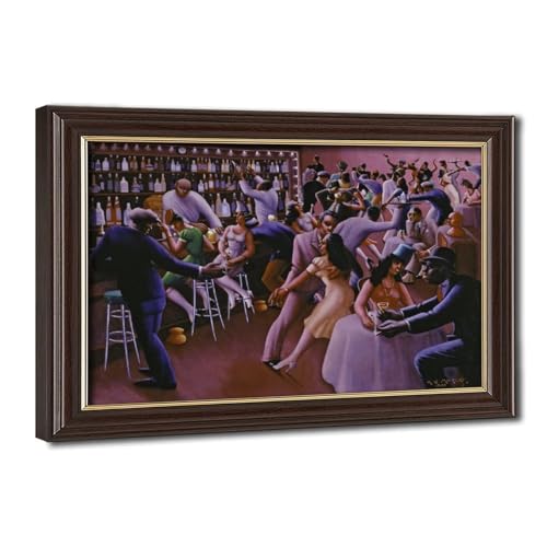 Toile WCYB Nightlife Archibald J Motley Jr pour sublimer la décoration murale de votre salon