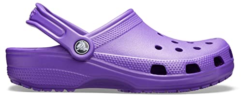Crocs Unisex-Adult Classic Clogs (Best Sellers), Neon Purple, 7 Men/9 Women #TOP5
