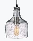 CASAMOTION Pendant Lighting for Kitchen Island Hand Blown Glass Mini Ceiling Hanging Light Fixtures