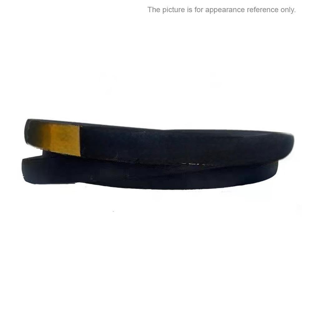 Courroie transporteuse industrielle en caoutchouc – 1 courroie trapézoïdale de type C, 22 mm de large, 7200 mm/7366 mm de longueur – Courroie de transmission robuste pour machines et équipements