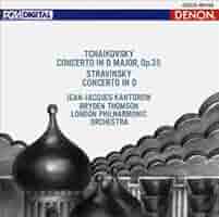 【売約済】カントロフ／ストラヴィンスキー&チャイコフスキー:ヴァイオリン協奏曲 Amazon.co.jp: ストラヴィンスキー : ヴァイオリン協奏曲 ニ長調