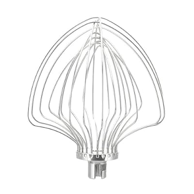 For mixer 5K7EW vertical wire whip, 7QT stainless steel KN211WW