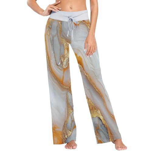 Pantalon de pyjama d'été anti-chaleur pour femme vêtement de nuit automne