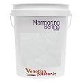 FirmoLux Marmorino Berlina Authentic Venetian Plaster | Smooth Plaster | Made in Italy from Lime & Marble | Gray-Blue Colors (14) | Color: SW7656 Rhinestone