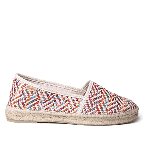 ALMA-MS - Women's raffia espadrille flat espadrilles2