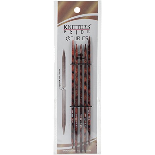 Knitter's Pride 516221-Cubics Double Pointed Needles 6
