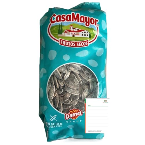 Bens Garden Bundle: Casa Mayor Sonnenblumenkerne 250g inkl Notizblock