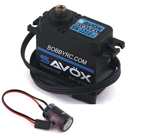 Savox Sw-1210Sg Waterproof Coreless Steel Gear Digital Servo + Glitch Buster #TOP9