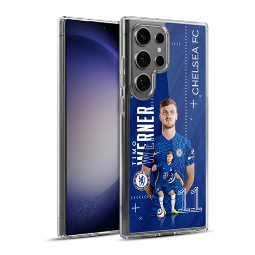 Funda Timo Werner Chelsea Samsung S23 Ultra el regalo para seguidores blue