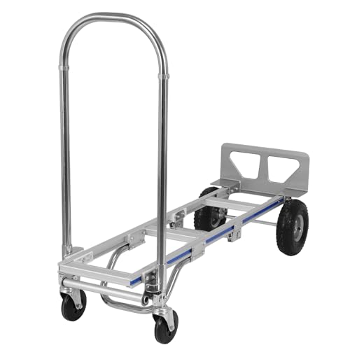 Carretilla manual multiuso resistente de aluminio miniatura 1