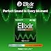 Elixir Strings, Electric Bass Guitar Strings, Stainless Steel with NANOWEB Technology, Longest-Lasting Bright Tone with Comfortable Feel, 5-String Set, Long Scale, Light 45-130