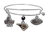 NFL Three Charm Logo Bracelet
