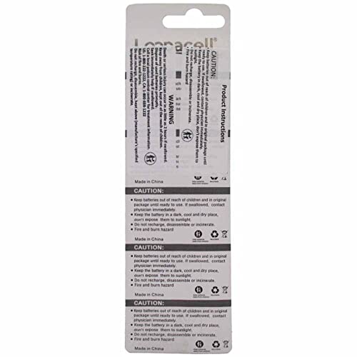 Loopacell Cr1616 Watch Battery 5 Pk #TOP1