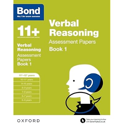 Bond 11+: Verbal Reasoning Assessment Papers
