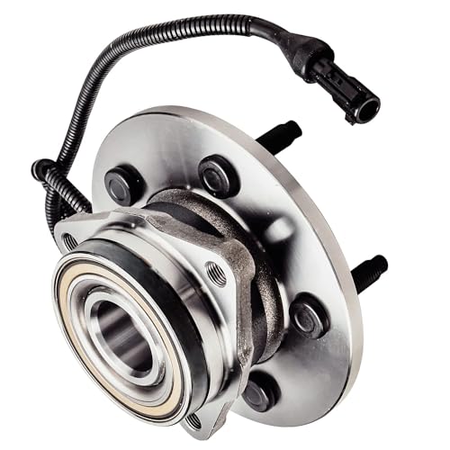 Image of Detroit Axle - 4WD Front 2pc Wheel Bearing Hubs for 97-00 Ford Expedition