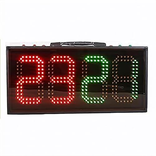 Tablero electrónico LED para sustituciones de fútbol miniatura 1
