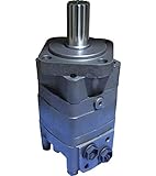 Brida SAE A-4 de 4 orificios. Motor hidráulico M+S MS_SH, volumen de trago seleccionable de 80 cm3/U – 565 cm3/U, conexiones: G 1/2 pulgadas, eje: diámetro 1 1/4 dentado tamaño 80 cc.