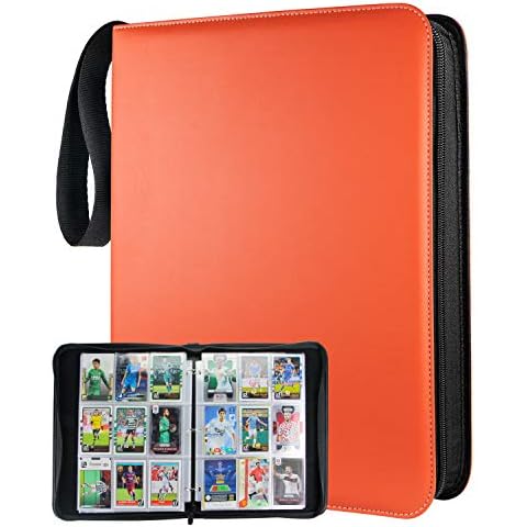 TONESPAC Cards Holder Album for Pokemon cards, trading card binder for Pokemon card, 900 pockets for pokemon/football/yoto/yugioh cards pack, pokemon card binder gifts for boys girls Cover