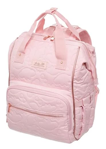 MOCHILA MATERNIDADE LILICA RIPILICA BB ROSA CLARO 100% ORIGINAL
