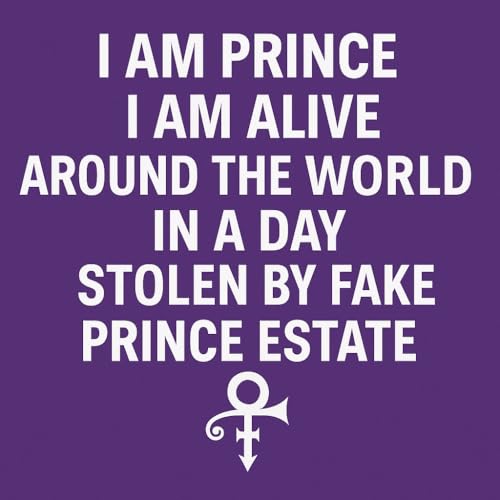 『Prince: AROUND THE WORLD IN A DAY STOLEN By Fake Estate』のカバーアート
