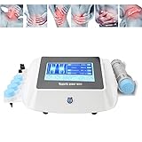 Schmerzlinderungsmassagegerät, stoßwellentherapie gerät professionelles Stoßwellengerät für die Therapie Schmerzlinderungsmassage Körperformung und ED(6#)