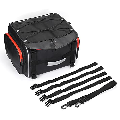 Paquete asiento impermeable multifuncional para moto