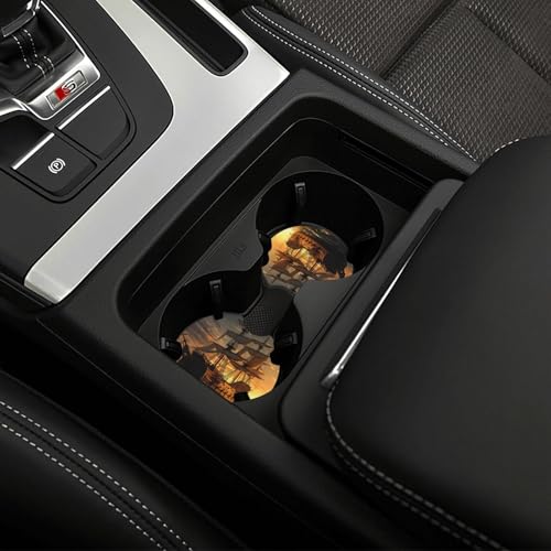 Portavasos para carro, goma antideslizante 2 piezas miniatura 6