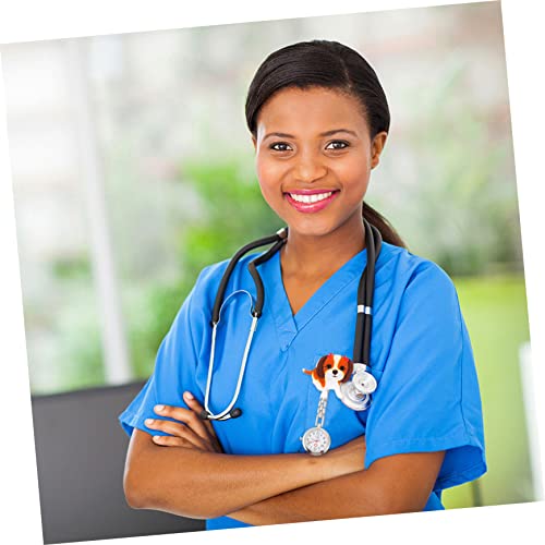 CALLARON 1 Set Zakhorloge Herenhorloges Sleutel Hanger Horloges Arts Horloges Artsen Gift S Horloges Voor Mannen Heren Horloges Fob Klok Horloge Broche Puppy Horloge Ketting Verpleegster - Afbeelding 4