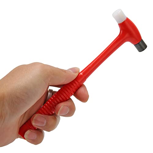 Mini martelo de plástico portátil para casa pequeno martelo multifuncional dupla face para crianças