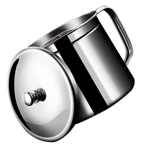 VANZACK �X�e�����X���I�C���R�����_�[�|�b�g �O���[�X�X�g���[�i�[�ʕt�� ����ߋ@�\���b�V���t�B���^�[���� �L�b�`���p���ۑ��e�� �V���o�[ 1��