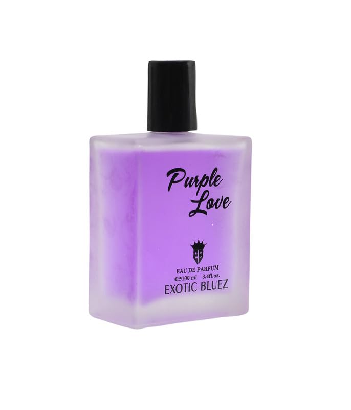 Purple Love Eau De Perfume For Women, 100 Ml|Long-Lasting Perfume|Ideal For Office Wear|Ideal Gift for loved once
