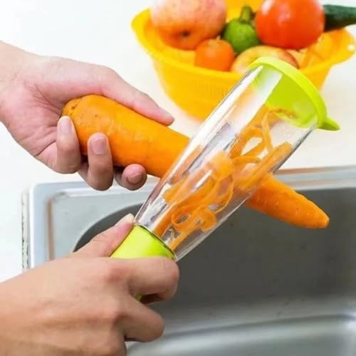 Fruits and Vegetables Peeler with Storage Box - Image 2