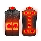 Winter Heating Vest Jacket Warmte Vest PufferMen Electric USB Heater Tactical Bodywarmer for Sports
