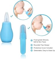 Baby Grooming Kit, Infant Safety Care Set with Hair Brush Comb Nail Clipper Nasal Aspirator,Baby Essentials Kit for Newborn Girls Boys — image 3