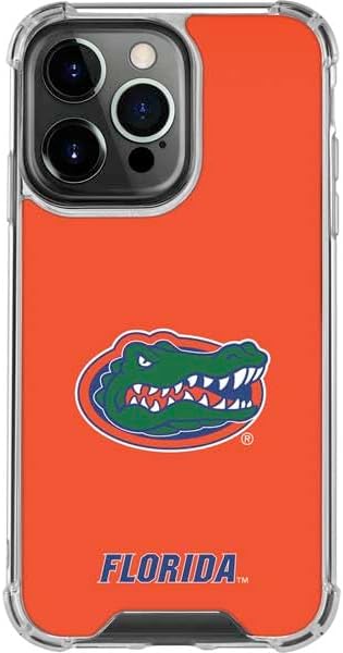 Skinit Clear Phone Case Compatible with iPhone 16 Pro - Officially Licensed University of Florida Gators Mascot Logo Design