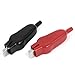 uxcell 70mm Length Insulated Electrical Alligator Clips Connector 2pcs for Test Work