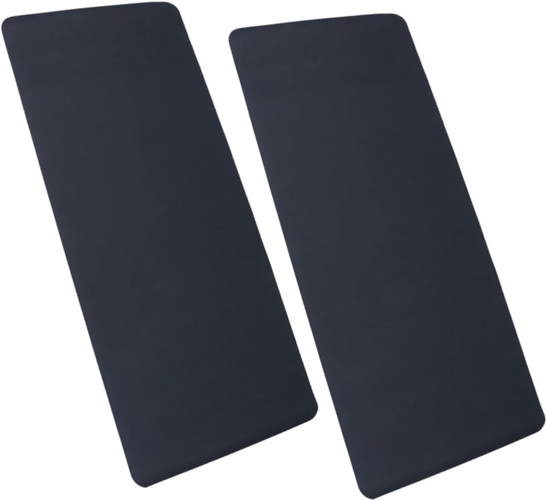 NBR Treadmill Mat 2-Piece Exercise Equipment Floor Pads Soundproof Gym Mat for Hardwood Floors Anti-Slip Shock Absorbing for Home Gym and Indoor Workouts