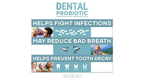 Replenish the Good Dental Probiotic | Vegan Supplements w/BLIS K12 & M18 | Boosts Oral Health | Fights Bad Breath… - Image 5