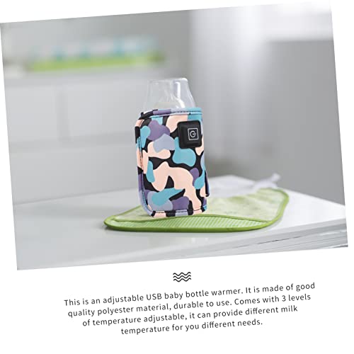 CANIGHT 3 Aquecedor De Mamadeira Para Carro Aquecedor De Mamadeira Recém-Nascido Aquecedor De Comida