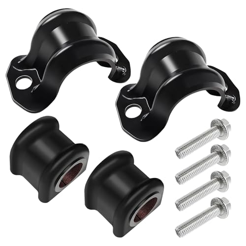 LOBIUTIYA 52110141AB 928-563 Front Stabilizer Sway Bar Brackets with Bushings Kit, Suspension Replacement Fits for Dodge Ram 1500 2009-2018, Ram Classic 1500 2019-2022 4WD