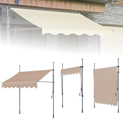 Tissu de rechange rétractable pour auvent imperméable de balcon - 6