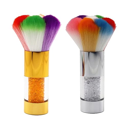 FOMIYES 2 Piezas Cepillo para cuidado personal pinceles maquillaje jabon facial herramienta de maquillaje de belleza para limpieza abdominales de plastico