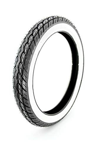 KENDA Weißwandreifen K418 4PR 2,75 x 17 Zoll 41P TT für Kleinkraftrad und Motorrad