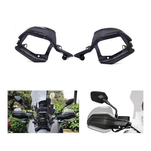 Protège-mains moto X-ADV 750 avec extensions de guidon anti-vent et pare-brise de protection