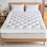 4 Inch Memory Foam Mattress Topper Queen for Back Pain Relief