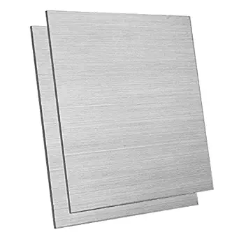 2 Pcs 6061 T6 Aluminum Sheet, 6