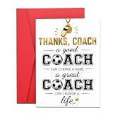 Senior 2027 Soccer Coach Gift - Coach Thank You Card Retirement Birthday