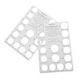 Fonctionnement pratique : facile à utiliser en plaçant simplement votre doigt dans l'outil, une mesure rapide et précise, planche de mesure des doigts, carton de mesure des doigts