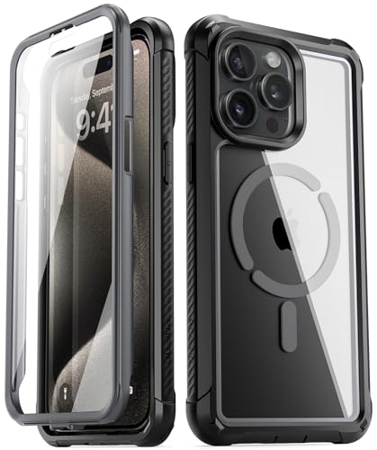 Coque iPhone 15 Pro Max MagSafe Poque Guardian avec protège-écran